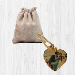 Collana cuore dorata...