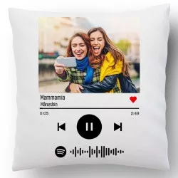 Cuscino con effetto spotify