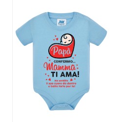 Body neonato “Papà, mamma ti ama”